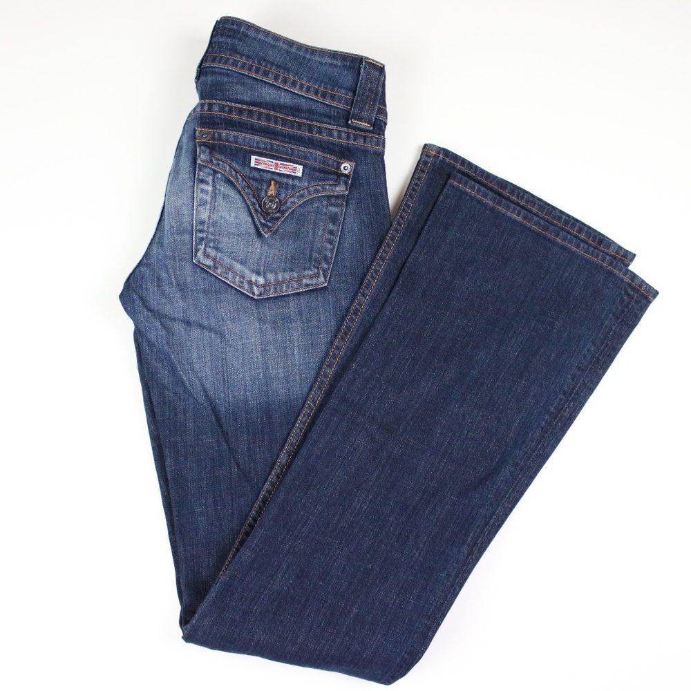 Hudson Women's Jeans Bootcut 26x34 Flap Pockets